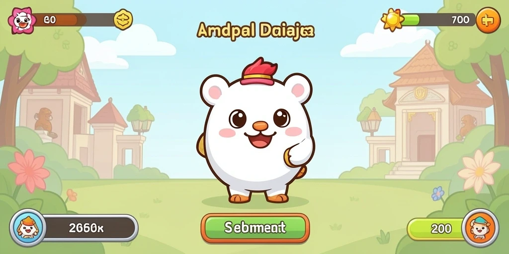 Tampilan awal yang menarik dan mudah dinavigasi.