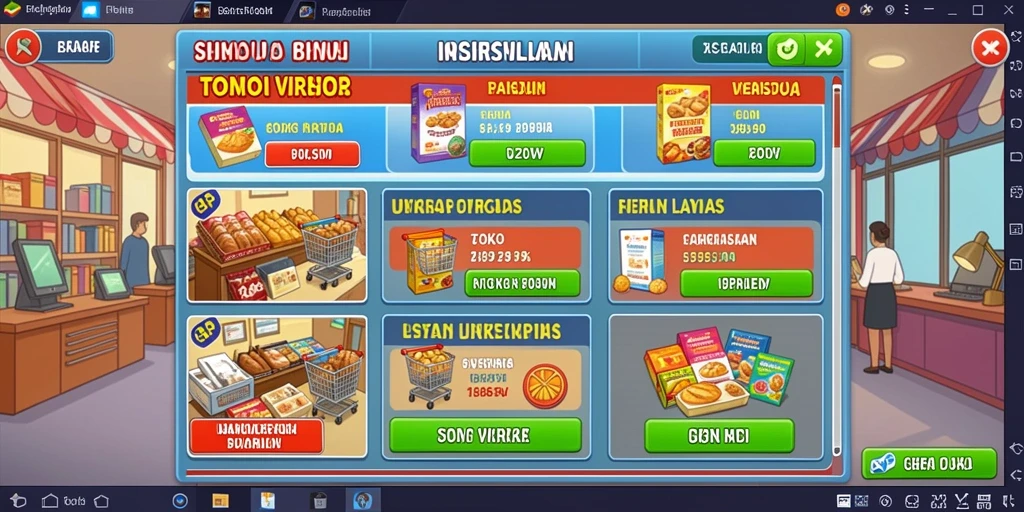 Tampilan antarmuka yang sederhana dan menarik.