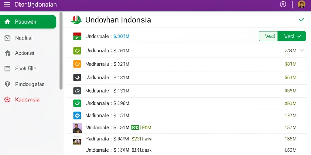 Tampilan antarmuka yang menarik dan mudah dinavigasi.