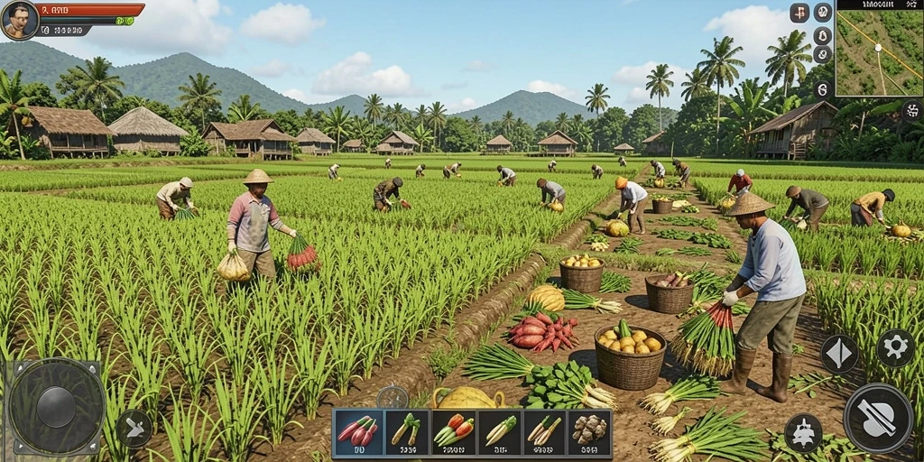 Tampilan permainan slot yang menawan dan penuh warna.