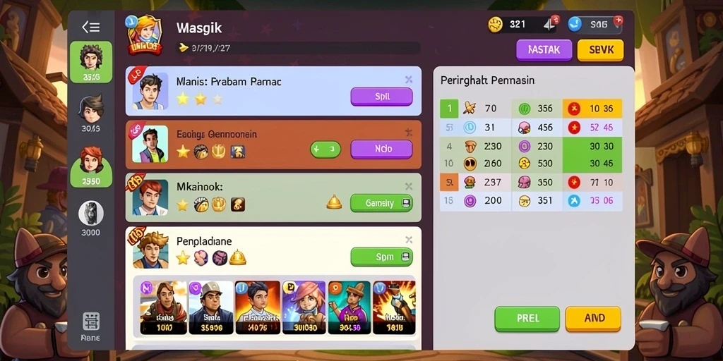 Antarmuka pengguna yang menarik dan mudah dipahami.