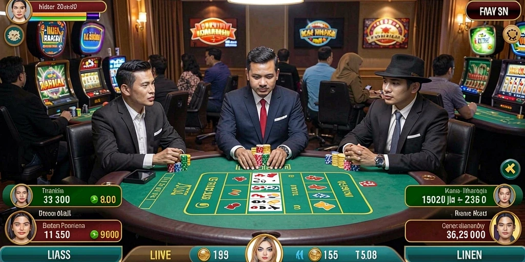 Tampilan menu utama yang menarik dan mudah dinavigasi.