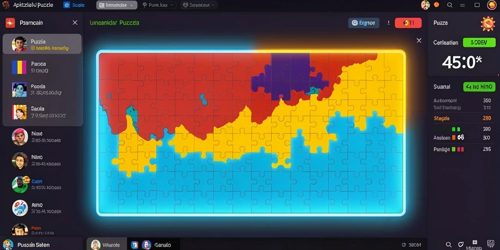 Screenshot menunjukkan tampilan antarmuka utama permainan.