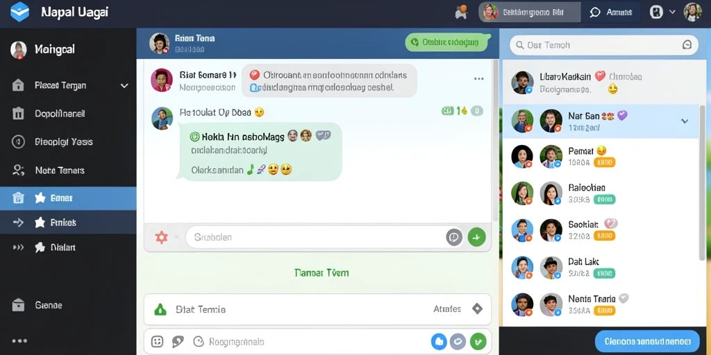 Tampilan antarmuka yang user-friendly dan menarik.