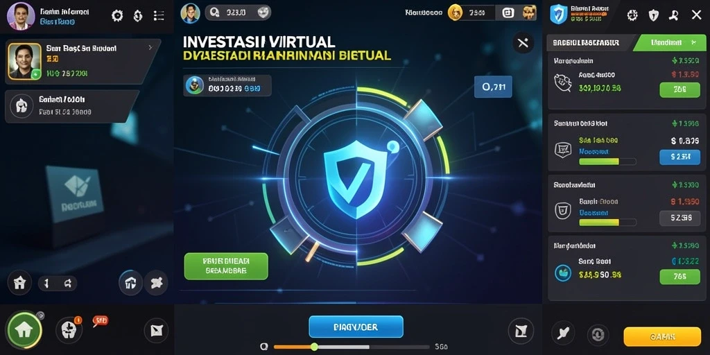 Screenshot menunjukkan beragam permainan yang tersedia.