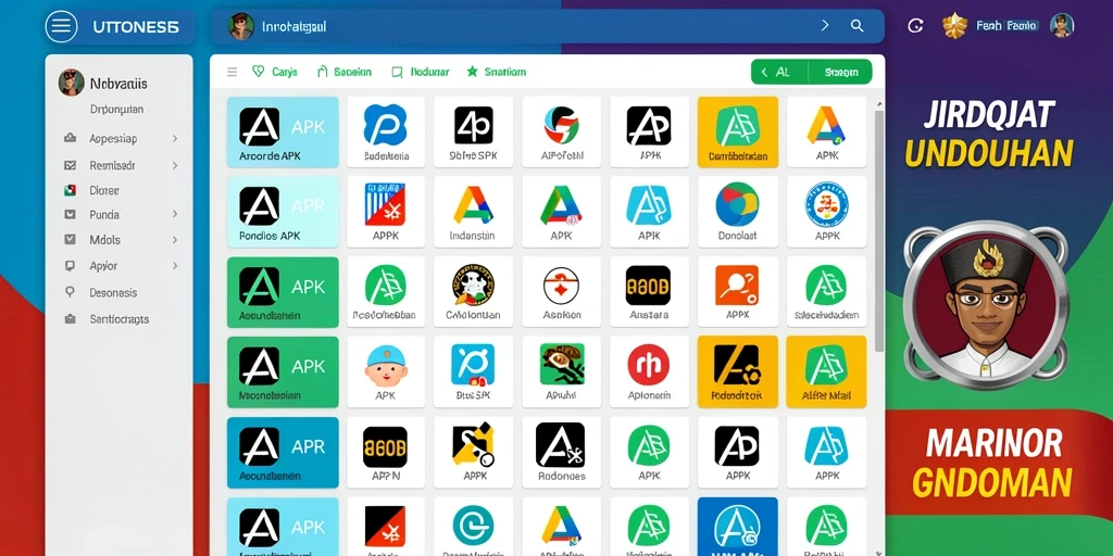 Tampilan antarmuka yang user-friendly.
