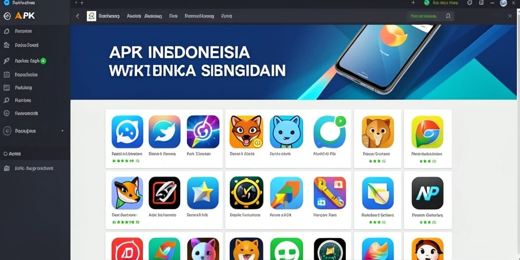 Tampilan antarmuka aplikasi yang menarik dan intuitif.