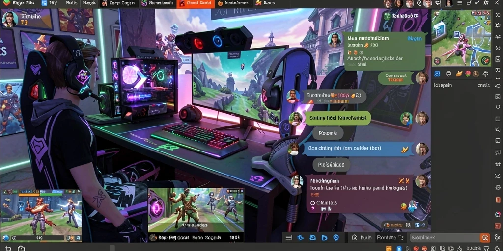 Tampilan awal game yang menarik perhatian.