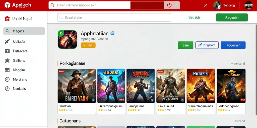 Screenshot menampilkan level pertama dengan grafis menarik.