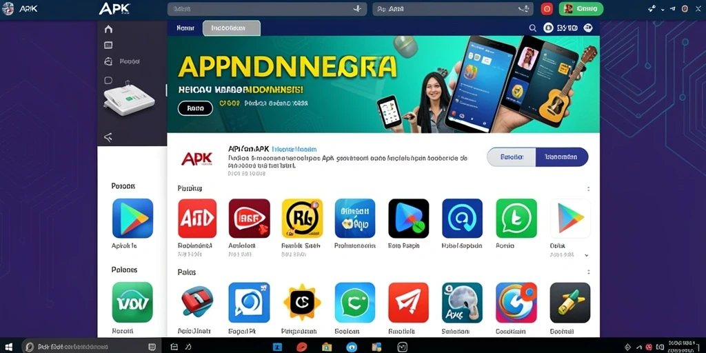 Gambar tampilan awal yang menarik dari aplikasi VISA89.